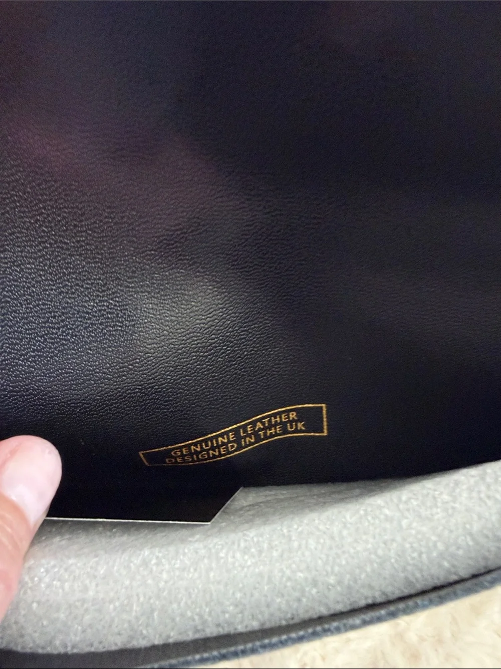 Black Leather Key Pouch Wallet